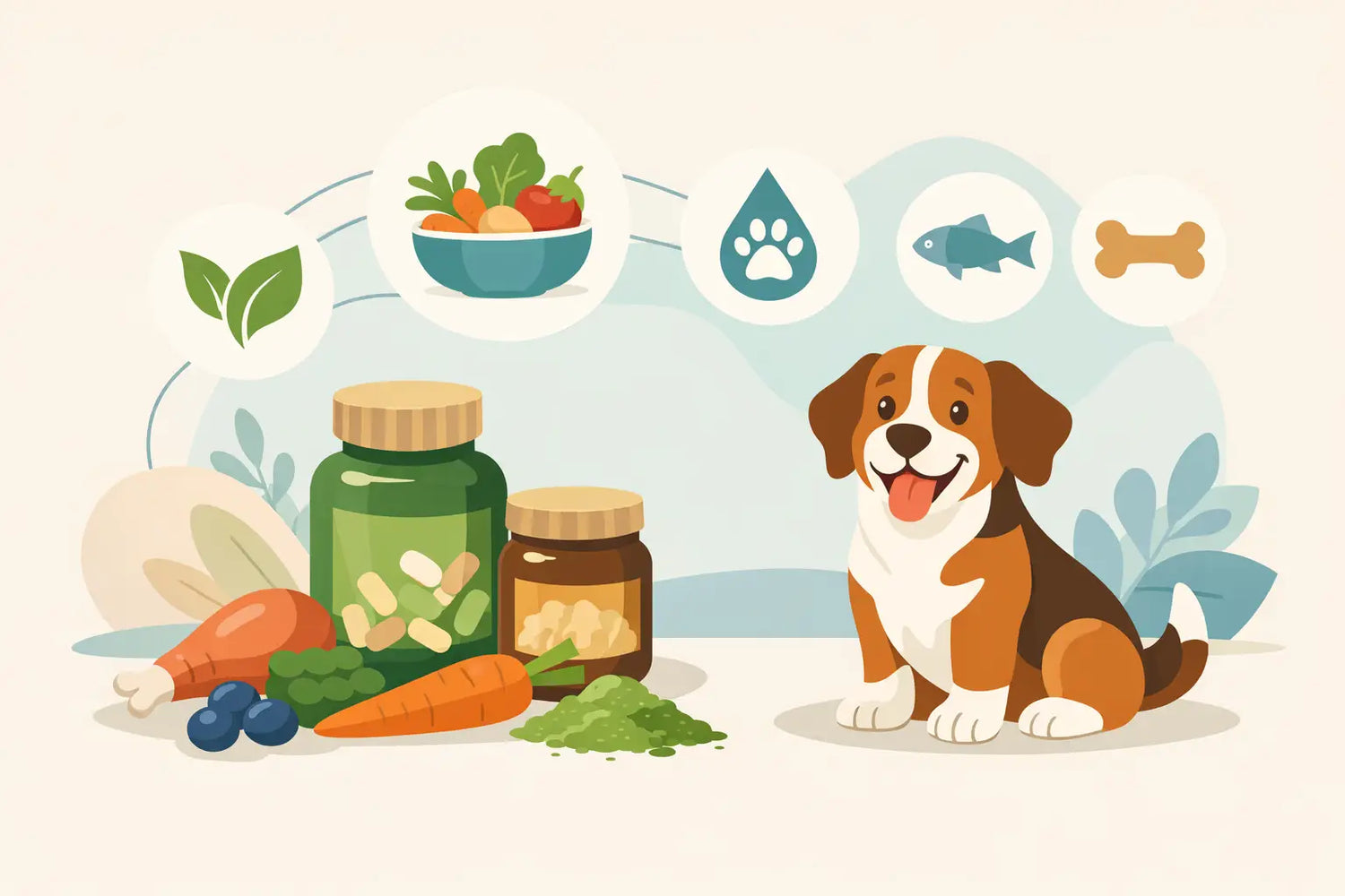 Whole Food Supplements for Dogs Explained