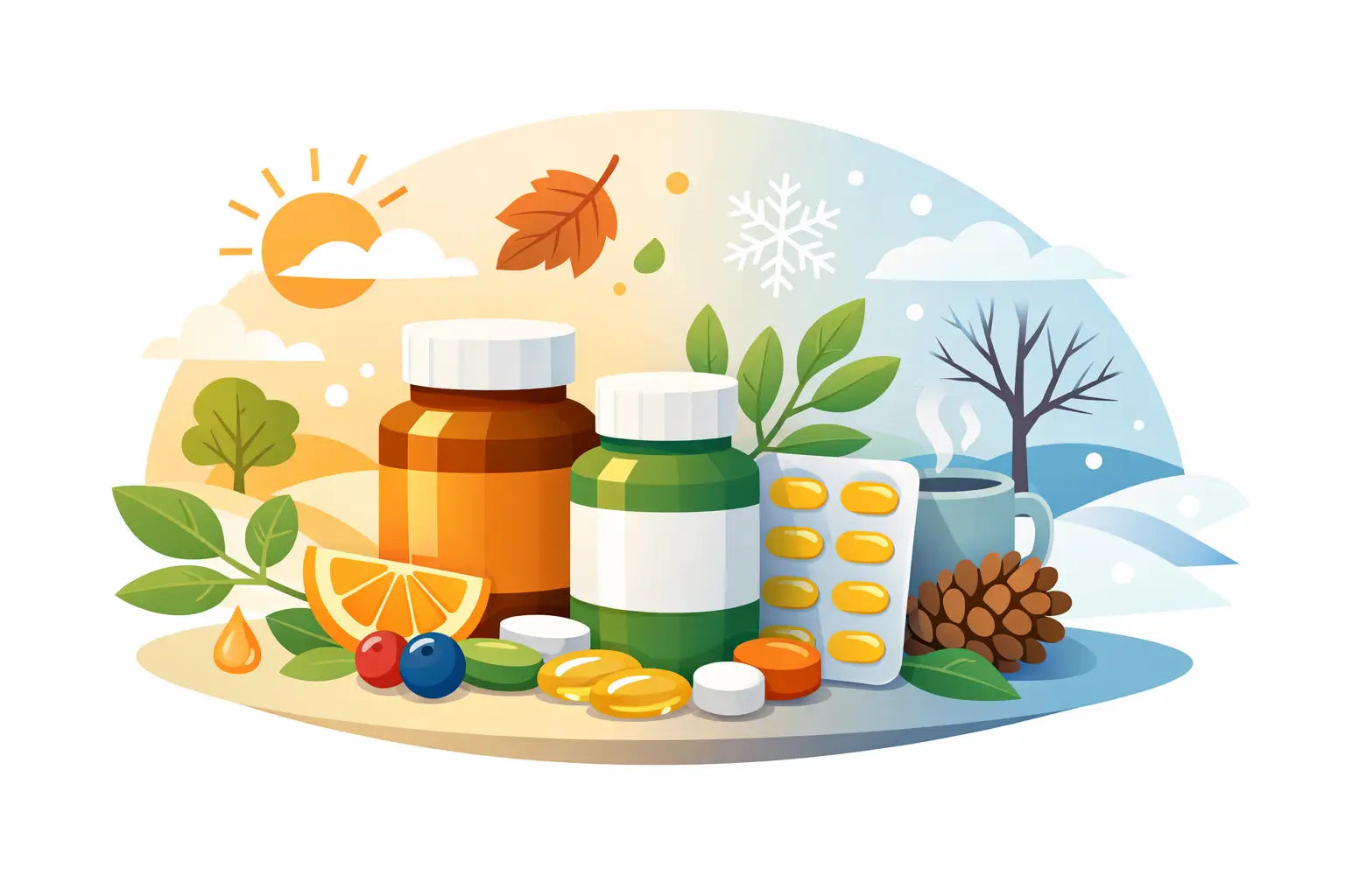 Best Vitamins for Seasonal Wellness Support