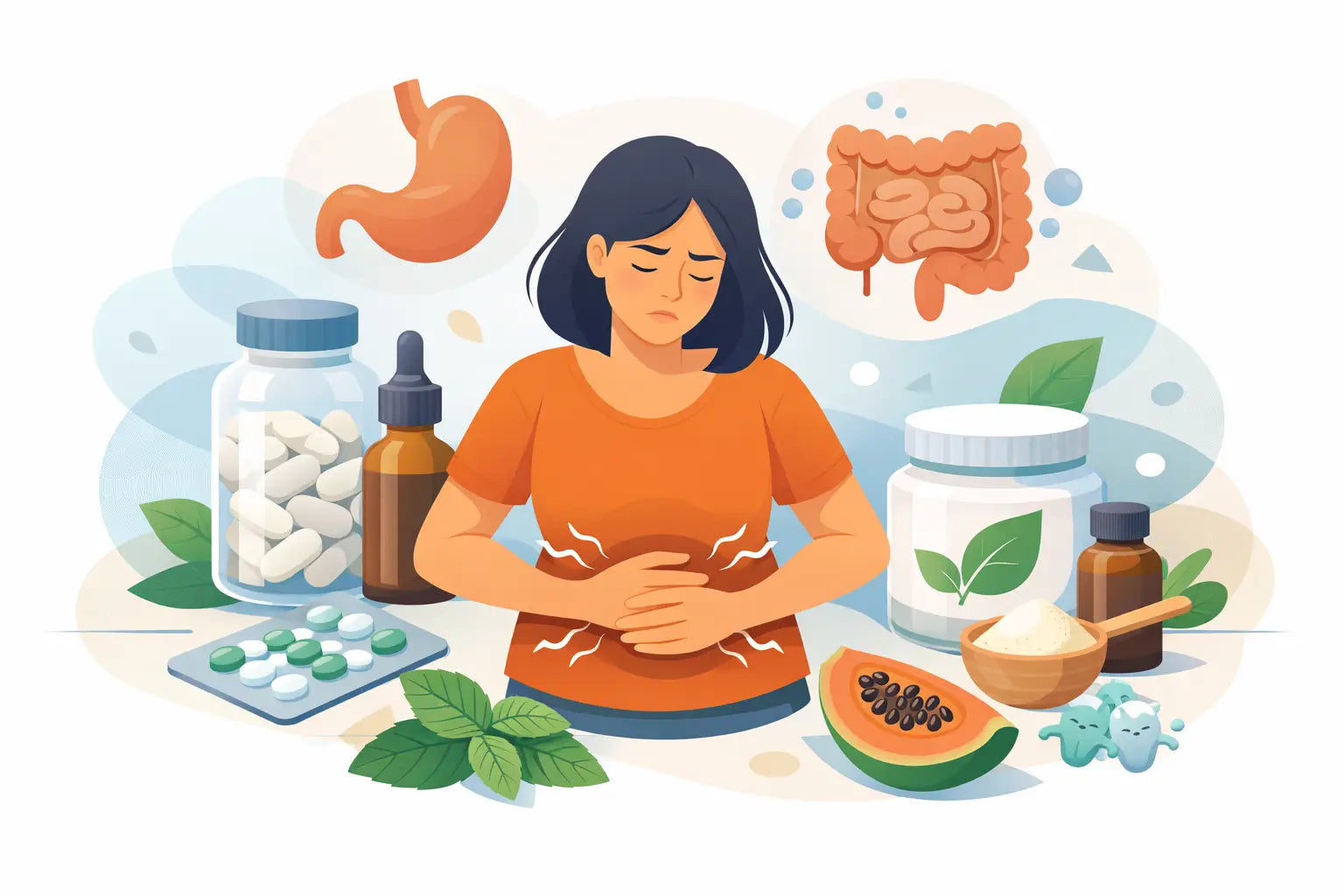 7 Best Supplements for Digestive Bloating