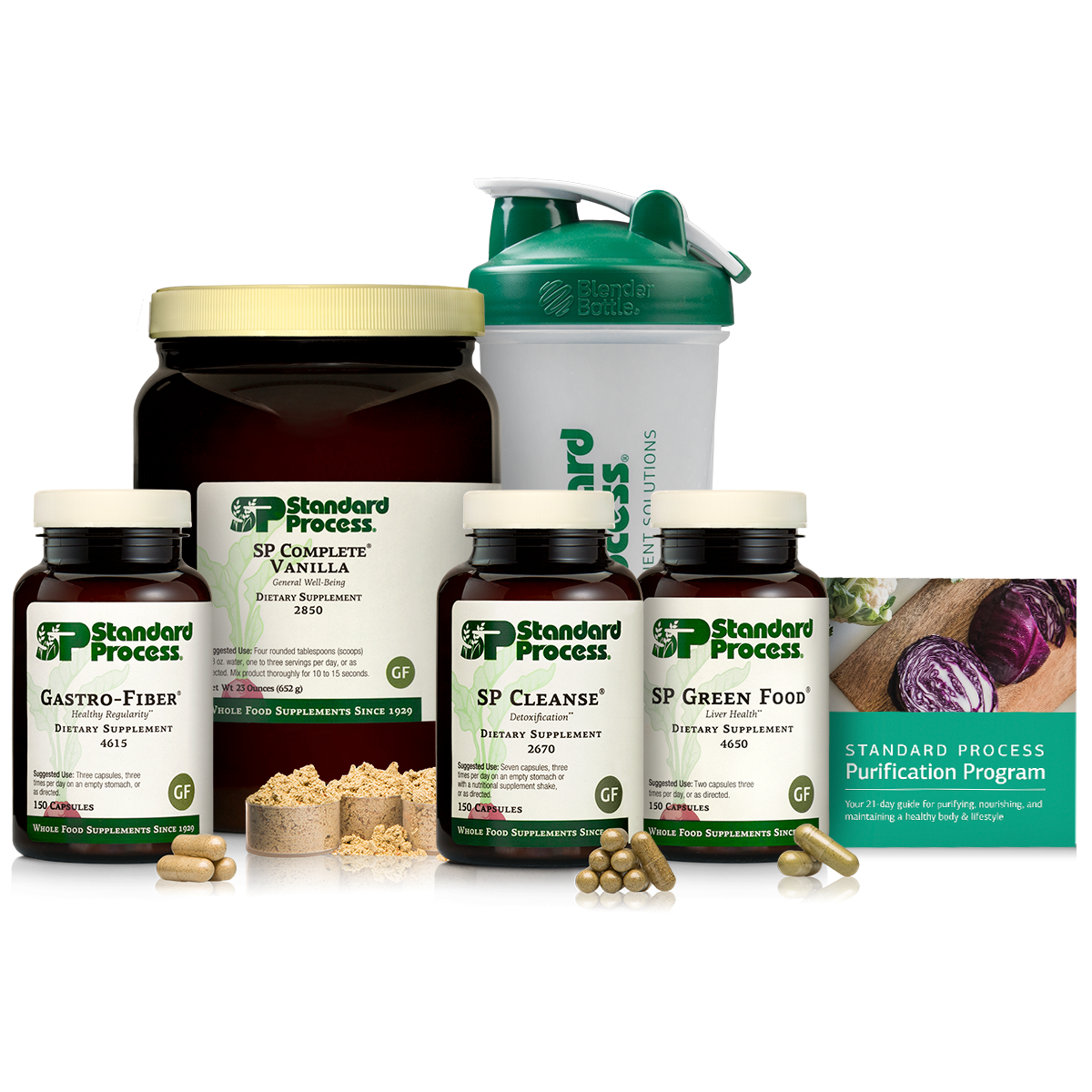 Purification Product Kit with SP CompleteĀ® Vanilla and Gastro-FiberĀ®, 1 Kit With SP Complete Vanilla and Gastro-Fiber